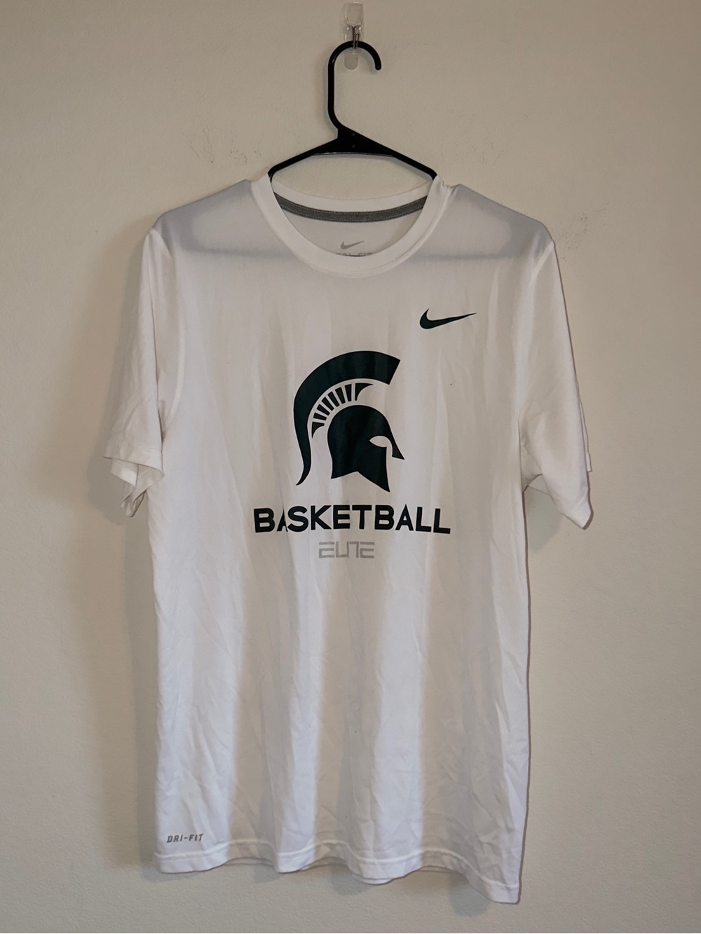 Nike NCAA Men's Michigan state Basketball tshirt